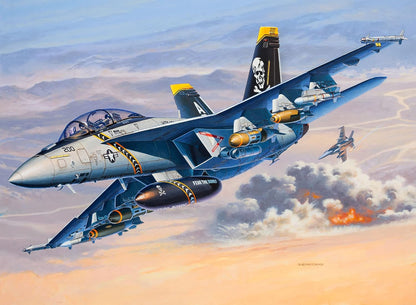 Revell 03834 F/A-18F Super Hornet 1:72 Scale Unbuilt/Unpainted Plastic Model Kit