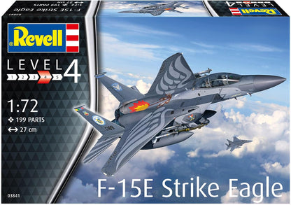 Revell 03841 F-15E Strike Eagle 1:72 Scale Unbuilt/Unpainted Plastic Model Kit