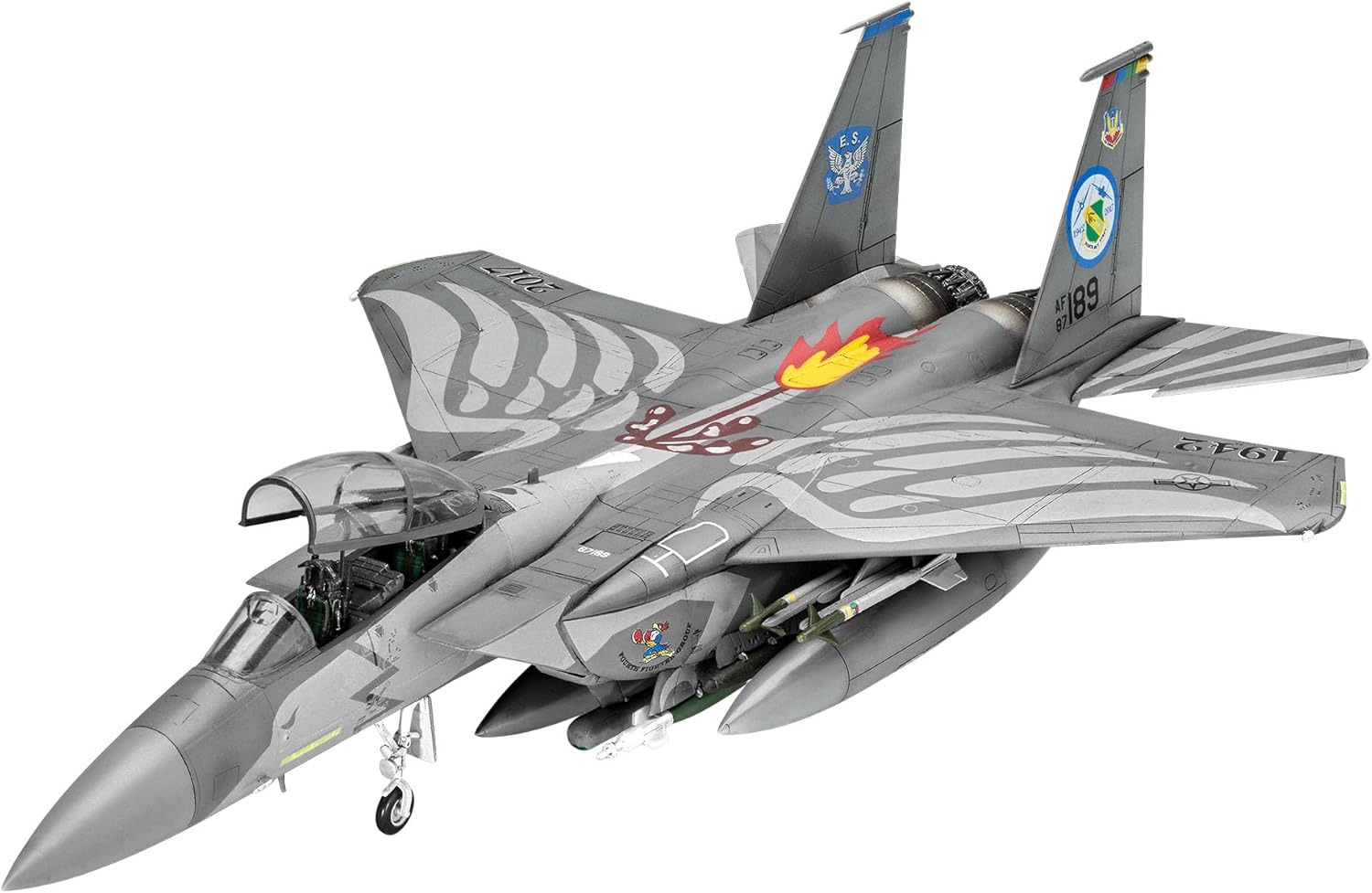 Revell 03841 F-15E Strike Eagle 1:72 Scale Unbuilt/Unpainted Plastic Model Kit