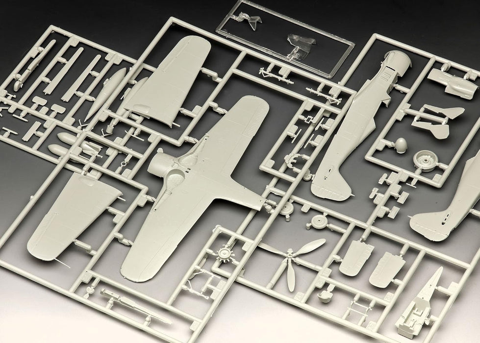 Revell 03898 10 Modellbausatz Focke Wulf Fw190 F-8" im Maßstab 1:72, Level 3, Mehrfarbig
