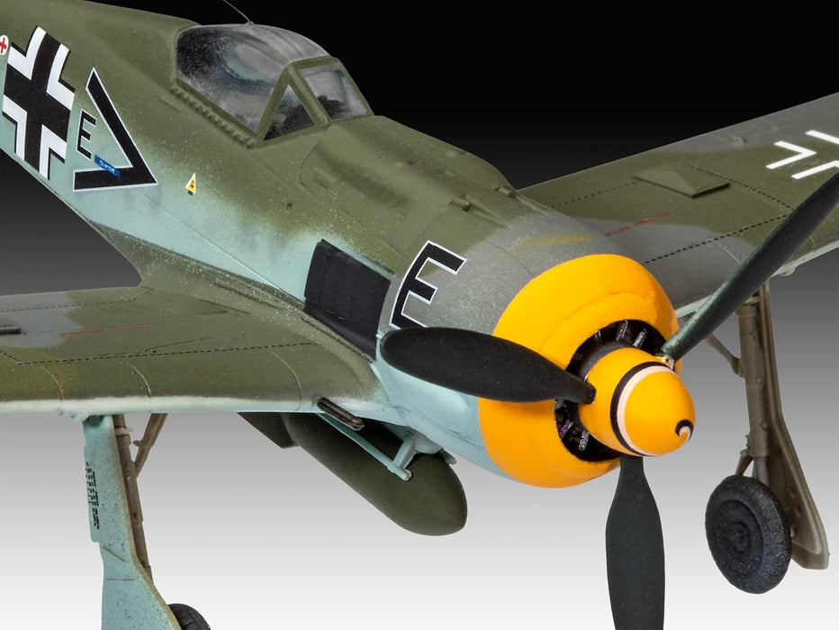 Revell 03898 10 Modellbausatz Focke Wulf Fw190 F-8" im Maßstab 1:72, Level 3, Mehrfarbig