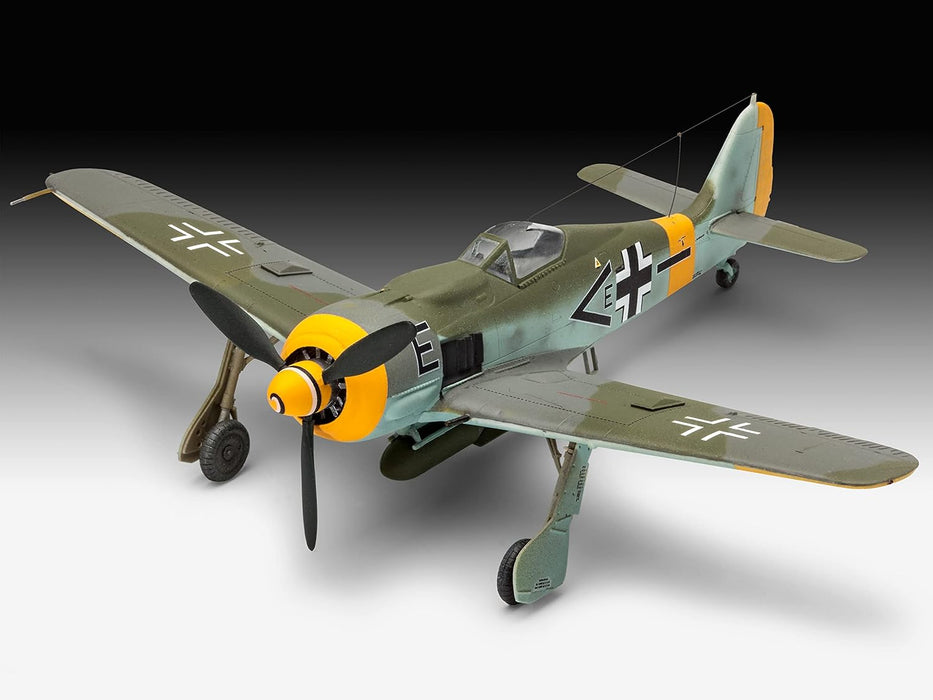 Revell 03898 10 Modellbausatz Focke Wulf Fw190 F-8" im Maßstab 1:72, Level 3, Mehrfarbig