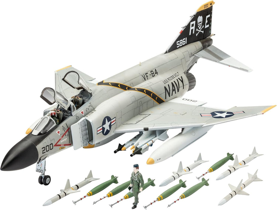 Revell 03941 F-4J Phantom II Model Kit & 03955 F4U-4 Corsair Model Kit
