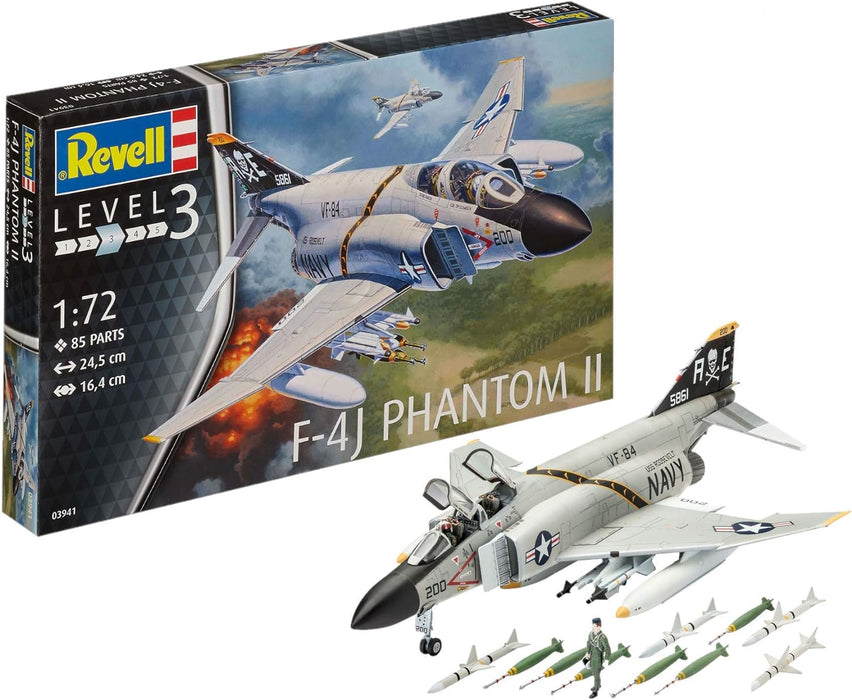 Revell 03941 F-4J Phantom II Model Kit & 03955 F4U-4 Corsair Model Kit