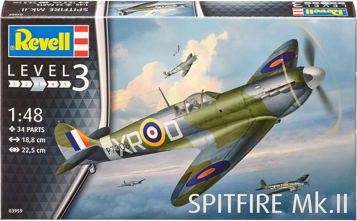 REVELL - Spitfire Mk.II 1:48 /Toys
