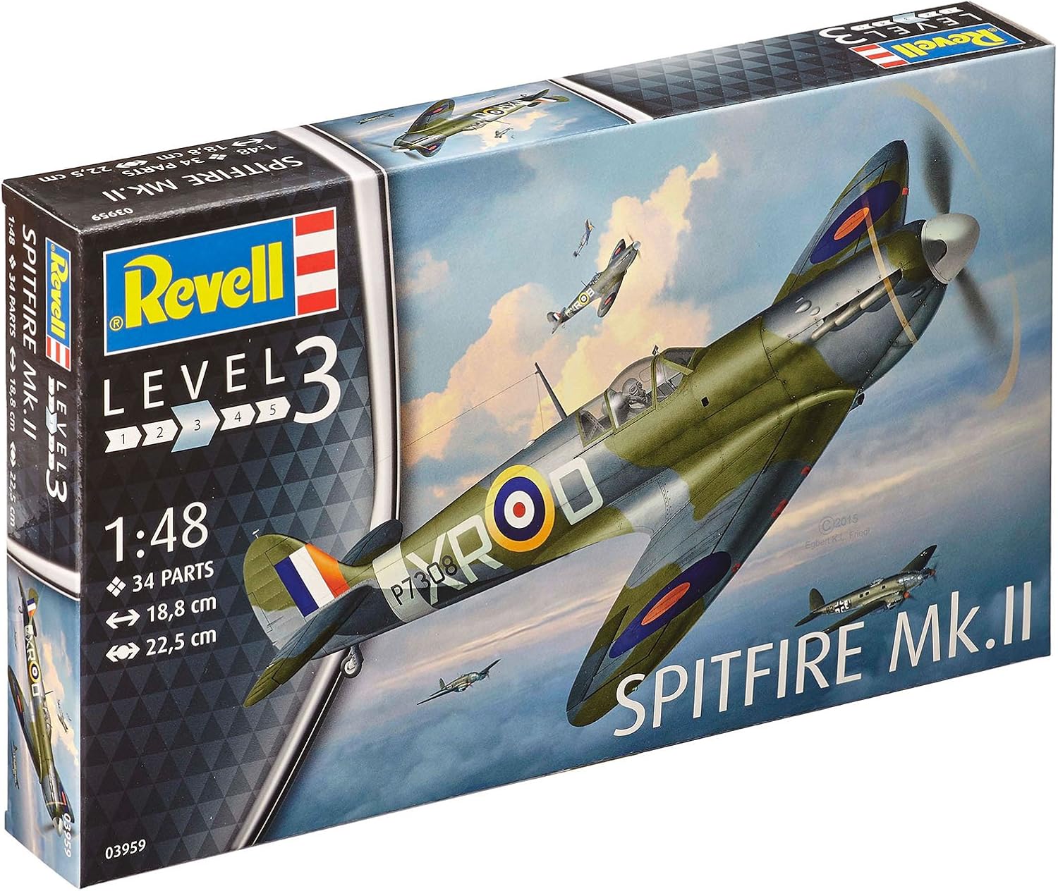 REVELL - Spitfire Mk.II 1:48 /Toys