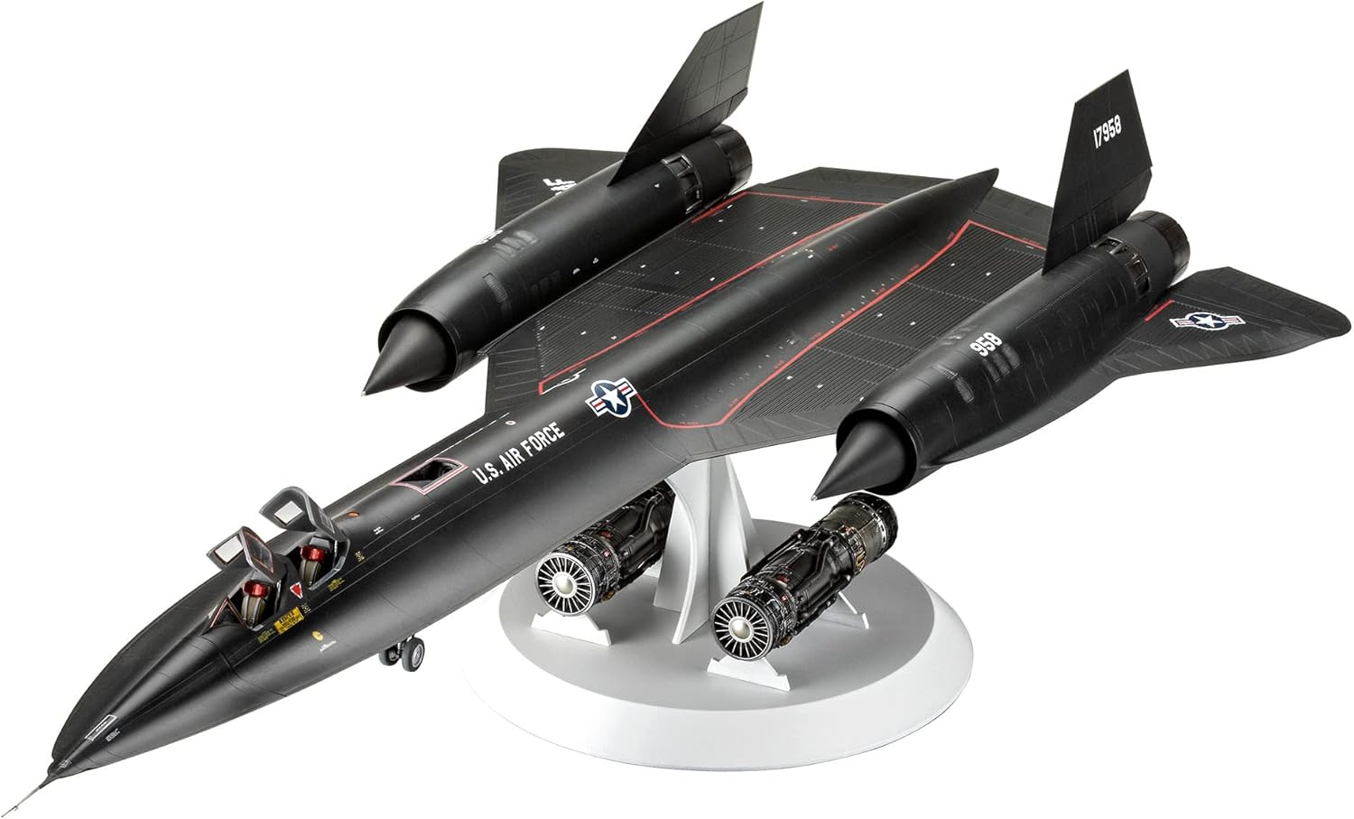 Revell 04967 Lockheed SR-71 A Blackbird 1:48 Scale Unbuilt/Unpainted Plastic Model Kit