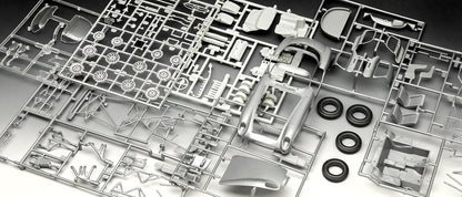 Revell Gift Set 05633 Mercedes-Benz 300 SLR 70th Anniversary 1:24 Scale Unbuilt Plastic Model Kit with Accessories, Silver