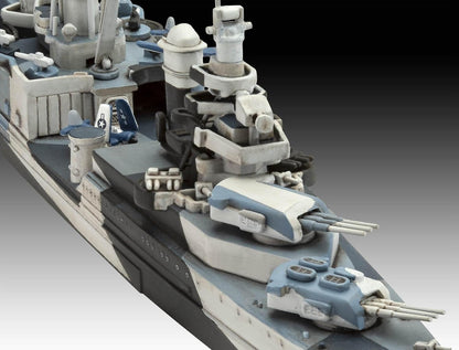 Revell Gift Set 05644 Pacific Warriors (USS Fletcher & Indianapolis) 1:700 Scale Unbuilt Plastic Model Kits with Accessories