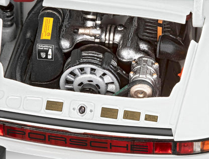 Revell Gift Set 05646 Porsche 911 G-Model Cabrio 50th Anniversary 1:24 Scale Unbuilt Plastic Model Kit With Accessories