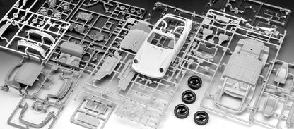 Revell Gift Set 05646 Porsche 911 G-Model Cabrio 50th Anniversary 1:24 Scale Unbuilt Plastic Model Kit With Accessories