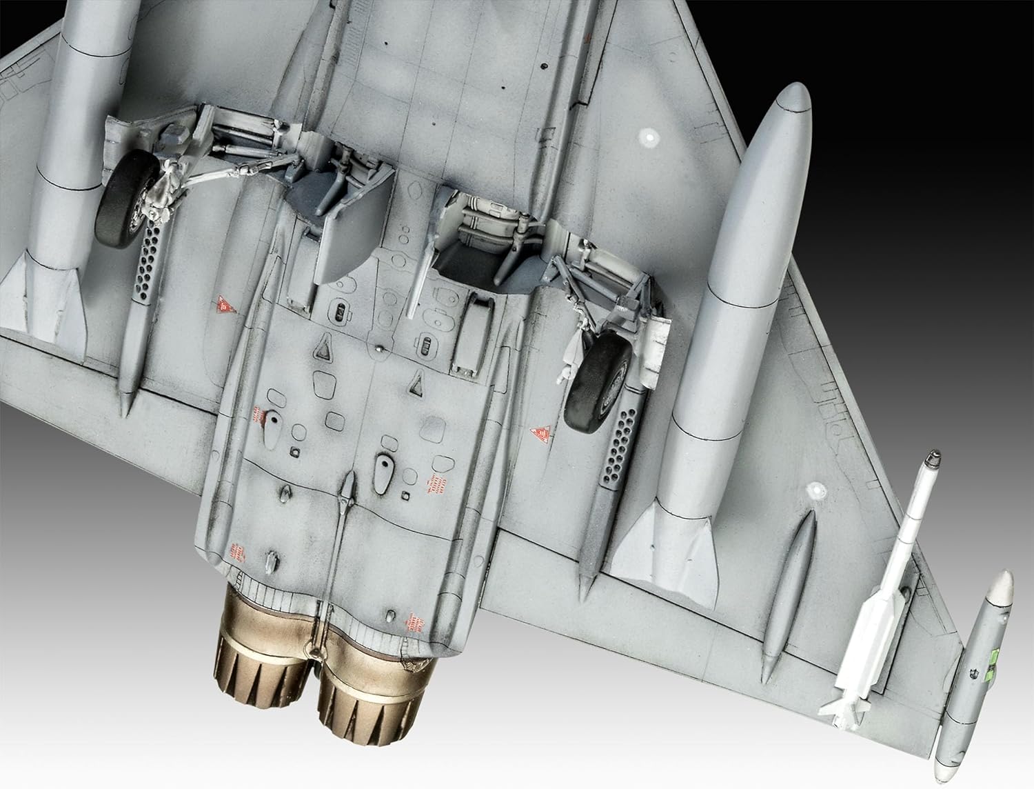 Revell Gift Set 05649 Eurofighter - Pacific Platinum Edition 1:72 Scale Unbuilt Plastic Model Kit With Photoetched parts, Collectors Card & Illustrated Book
