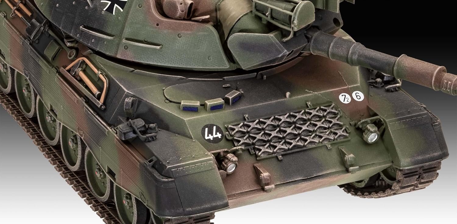 Revell Ag (Germany)- Leopard 1 A1A1-A1A4 Maqueta Fiel, Color marrón, Large (05656