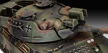 Revell Ag (Germany)- Leopard 1 A1A1-A1A4 Maqueta Fiel, Color marrón, Large (05656
