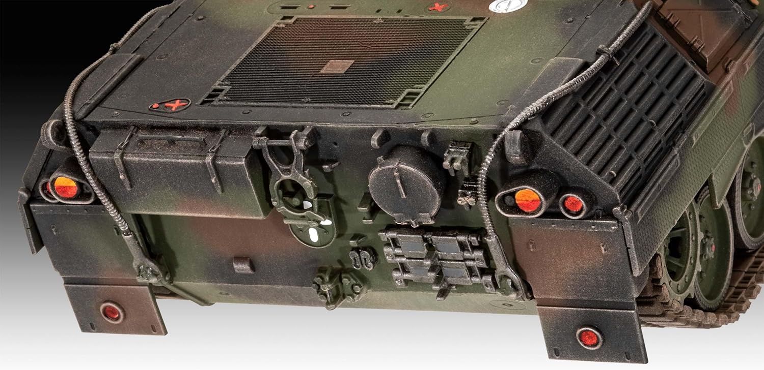 Revell Ag (Germany)- Leopard 1 A1A1-A1A4 Maqueta Fiel, Color marrón, Large (05656