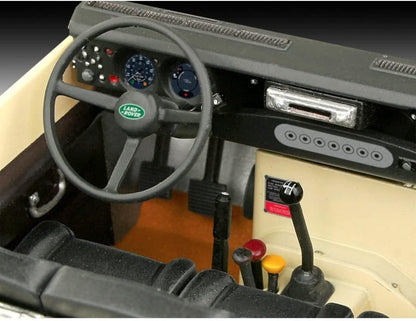Revell Modellbausatz I Land Rover Series III LWB 109 I Detailreicher Level 3 Fahrzeug Bausatz I 174 Teile I Maßstab 1:24 I für Kinder und Erwachsene ab 10 Jahren, Mittel