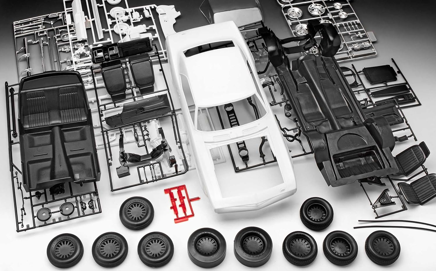 Revell-Automotriz Modelismo, Color sin Pintar. (7727
