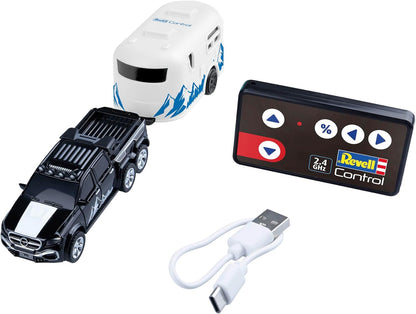 Mini RC Car mit Wohnwagen