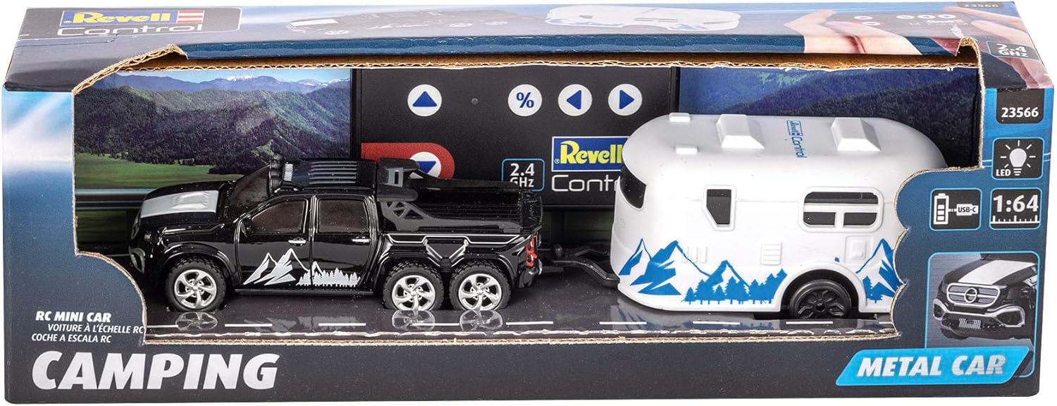 Mini RC Car mit Wohnwagen