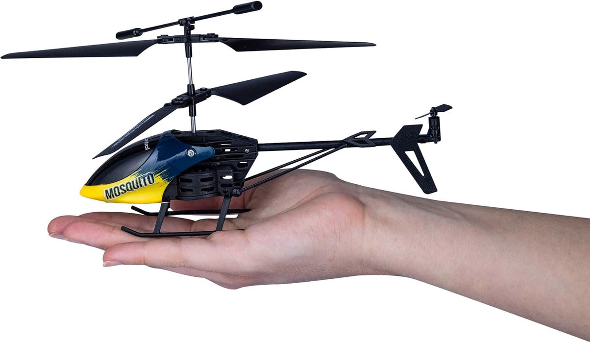 Revell Control, RC Helicopter Mosquito, 2-Channel IR Remote Control, Gyro Stabilisation, LED Front Lighting, Replacement Rotors Included, LiPo Battery and Charger, Length 21 cm, Ages 8 and Above