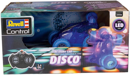 Revell Control 24436 RC Stunt Car Disco, With Precise 2.4 GHz Control, Dance Mode, 360 Mode, 13cm in length