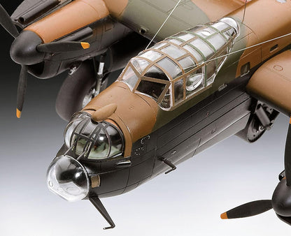 Revell Model Set 64295 Avro Lancaster B.III Dambusters 1:72 Scale Unbuilt/Unpainted Plastic Model Kit with Accessories