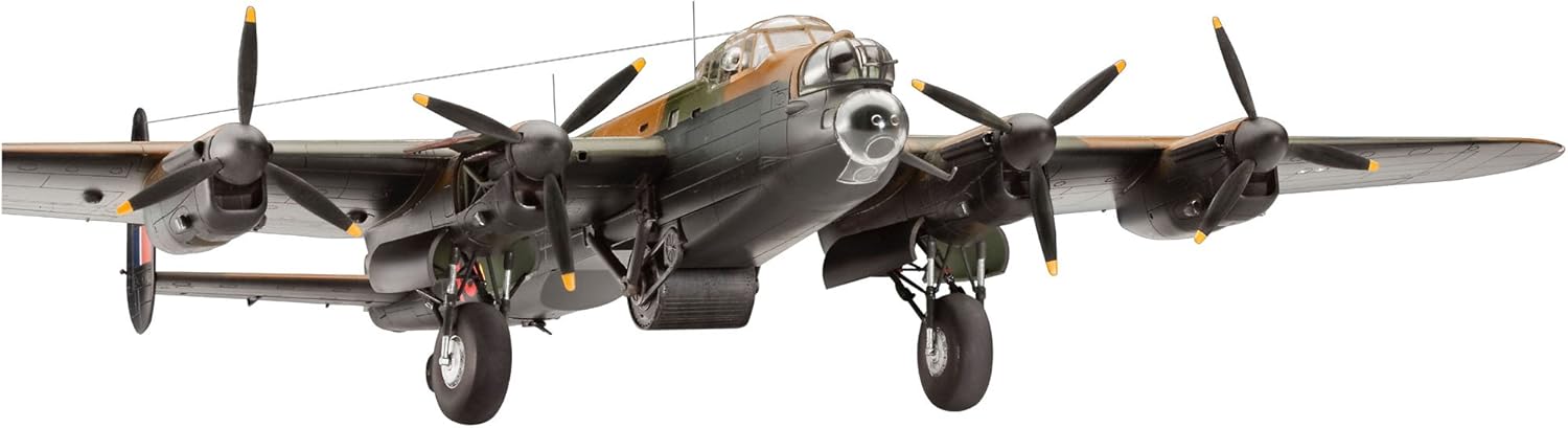 Revell Model Set 64295 Avro Lancaster B.III Dambusters 1:72 Scale Unbuilt/Unpainted Plastic Model Kit with Accessories