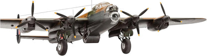 Revell Model Set 64295 Avro Lancaster B.III Dambusters 1:72 Scale Unbuilt/Unpainted Plastic Model Kit with Accessories