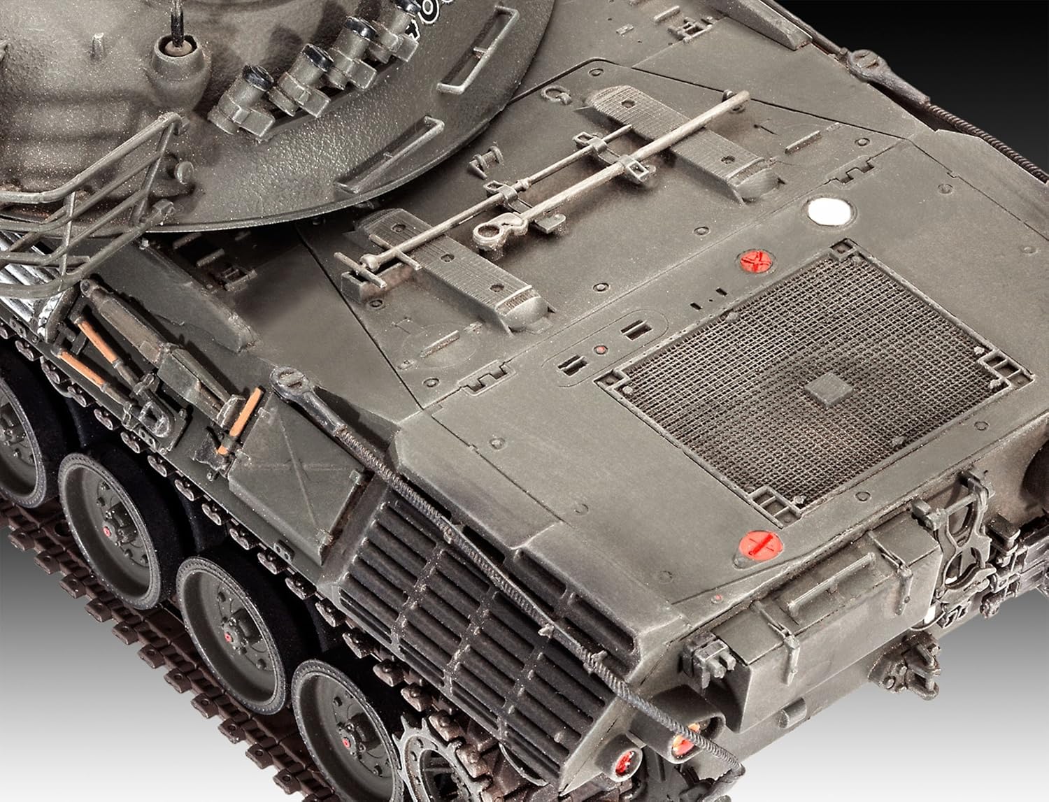 Revell Model Set 63240 Leopard Tank 1 1:35 Scale Unbuilt/Unpainted Plastic Model Kit With Accessories