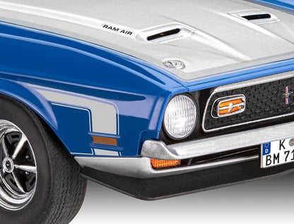 Revell 67699 1:25-Model Set 71 Mustang Boss 351 originalgetreuer Modellbausatz für Fortgeschrittene, unlackiert