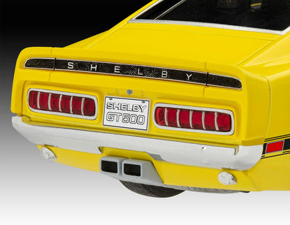 Revell Model Set 67729 70 Shelby Mustang GT500 1:25 Scale Unbuilt/Unpainted Plastic Model Kit With Accessories