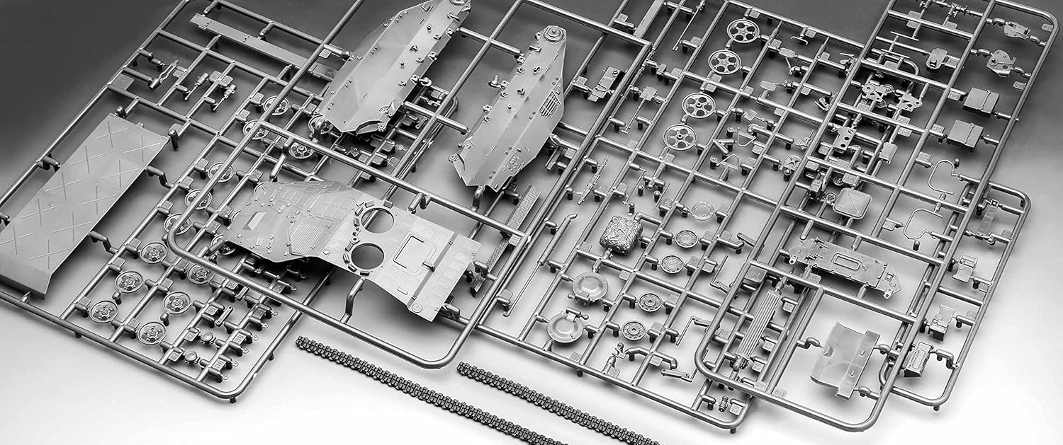Revell Model Set 63336 Wiesel 2 LeFlaSys BF/UF 1:35 Scale Unbuilt/Unpainted Plastic Model Kit with Accessories