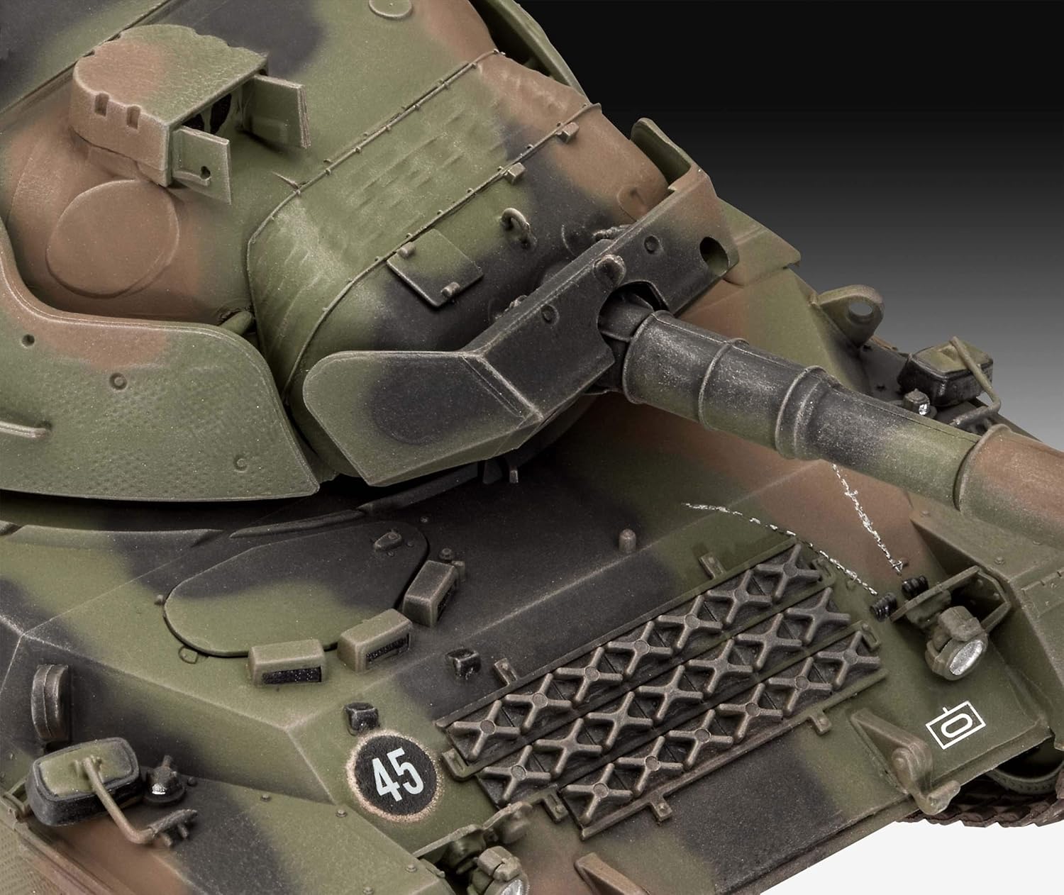 Revell Model Set 63320 Leopard Tank 1A5 1:35 Scale Unbuilt/Unpainted Plastic Model Kit With Accessories