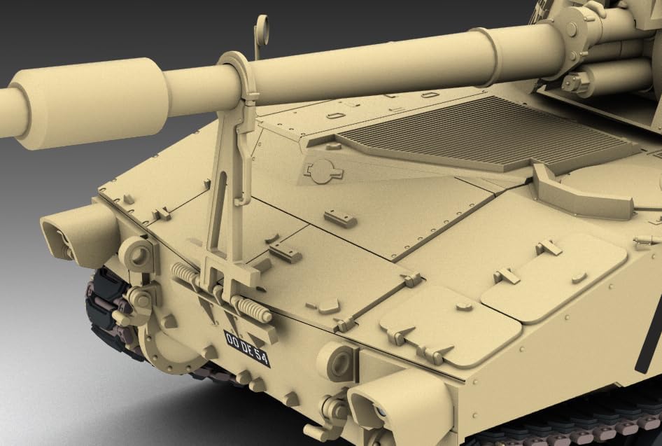 Revell 63361 Model Set M109 A2 1:72 Scale Unbuilt/Unpainted Plastic Model Kit with Accessories
