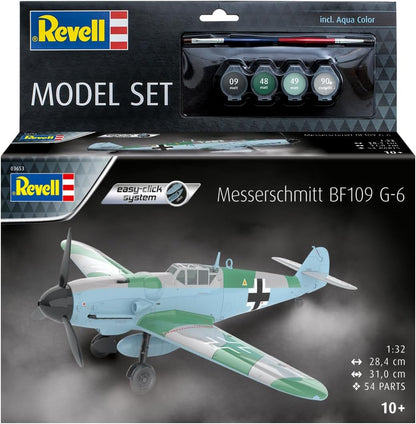 REVELL - Model Set Messerschmitt Bf109G-6 (easy-click) 1:32 (deleted) /Toys