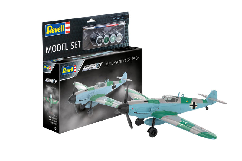 REVELL - Model Set Messerschmitt Bf109G-6 (easy-click) 1:32 (deleted) /Toys