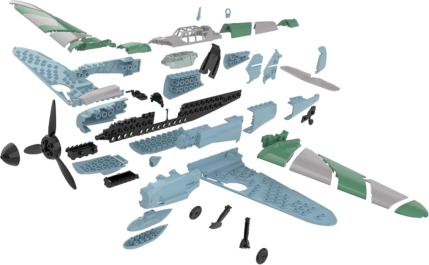 REVELL - Model Set Messerschmitt Bf109G-6 (easy-click) 1:32 (deleted) /Toys