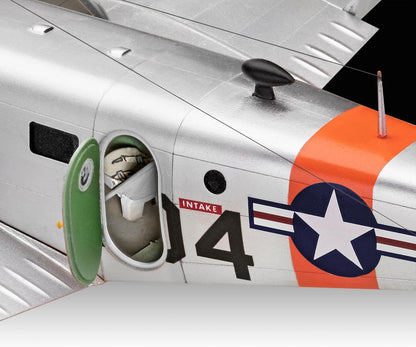 Revell Model Set 63811 Beechcraft Model 18 1:48 Scale Unbuilt/Unpainted Plastic Model Kit with Accessories