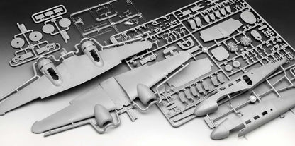 Revell Model Set 63811 Beechcraft Model 18 1:48 Scale Unbuilt/Unpainted Plastic Model Kit with Accessories