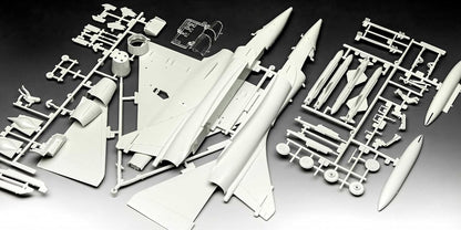 Revell Model Set 63813 Dassault Mirage 2000C 1:48 Scale Unbuilt/Unpainted Plastic Model Kit with Accessories