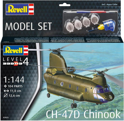 REVELL - Model Set CH-47D Chinook 1:144 /Toys