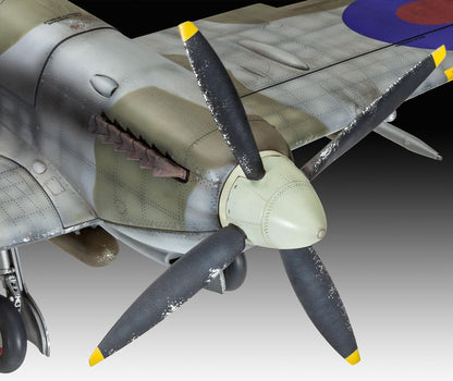 Revell Model Set 63927 Supermarine Spitfire Mk.IXc 1:32 Scale Unbuilt/Unpainted Plastic Model Kit with Accessories