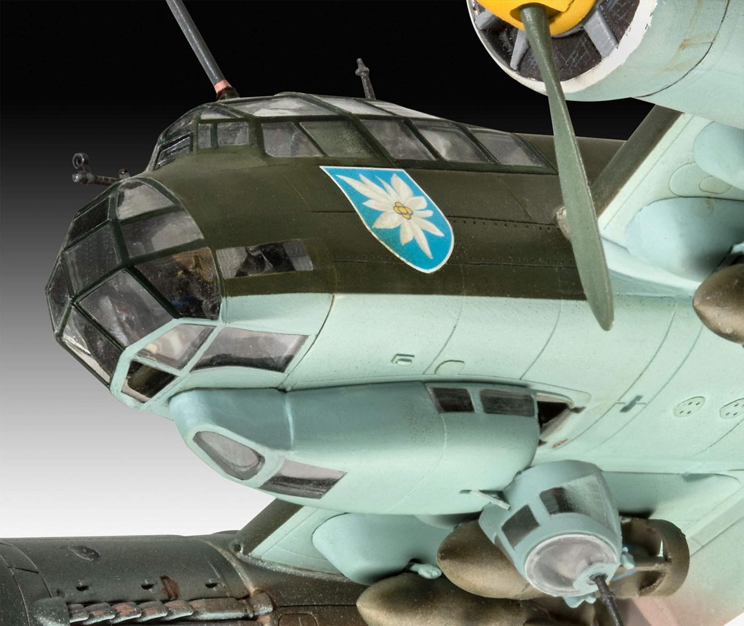 Revell Model Set 64972 Junkers Ju88 A-1 "Battle of Britain 1:72 Scale Unbuilt/Unpainted Plastic Model Kit with Accessories
