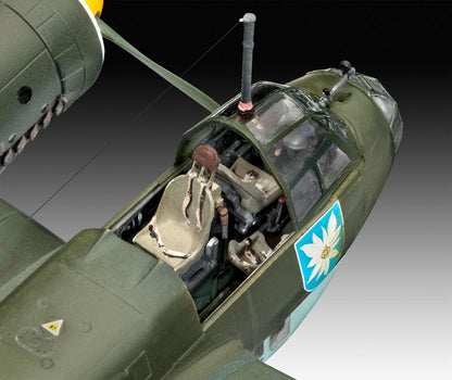 Revell Model Set 64972 Junkers Ju88 A-1 "Battle of Britain 1:72 Scale Unbuilt/Unpainted Plastic Model Kit with Accessories