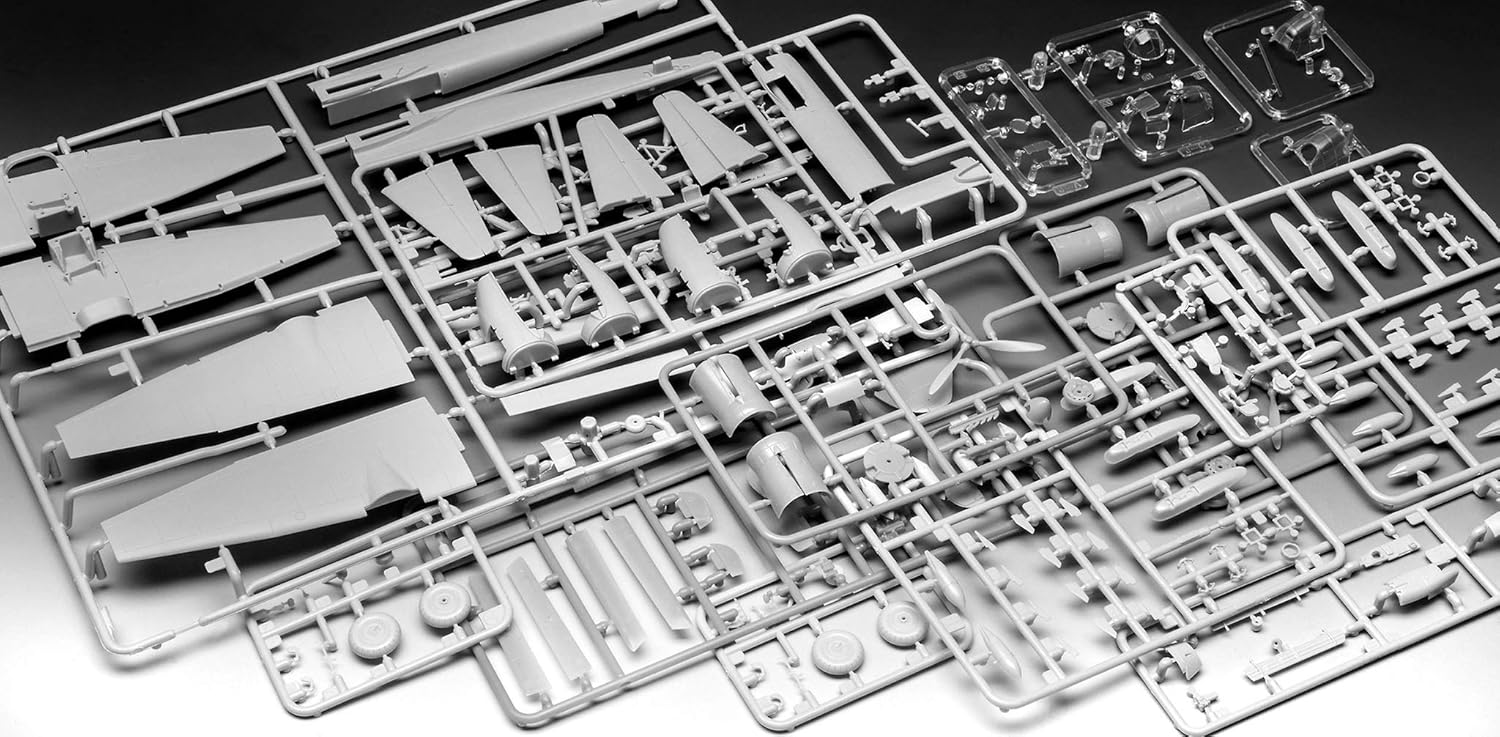 Revell Model Set 64972 Junkers Ju88 A-1 "Battle of Britain 1:72 Scale Unbuilt/Unpainted Plastic Model Kit with Accessories