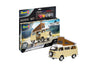 Revell Easy-Click Model Set 67676 VW T2 Camper 1:24 Scale Unbuilt/Unpainted/Click-Together (Non-Glue) Plastic Model Kit with Paintbrush & Selected Aqua Color Paints