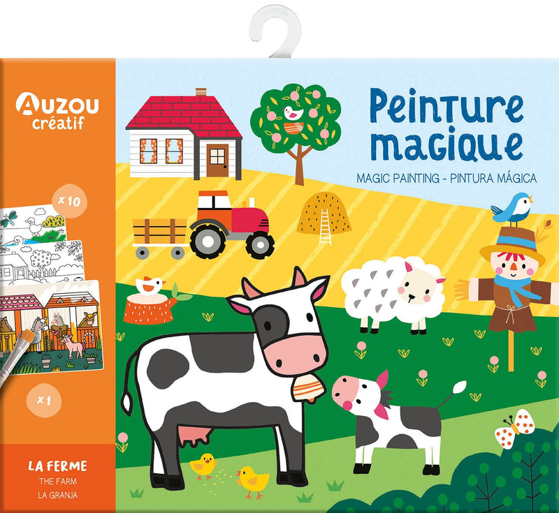 Peinture magique - La ferme