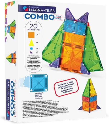 Magna-Tiles - Micromags Combo 20 Pcs (90292)