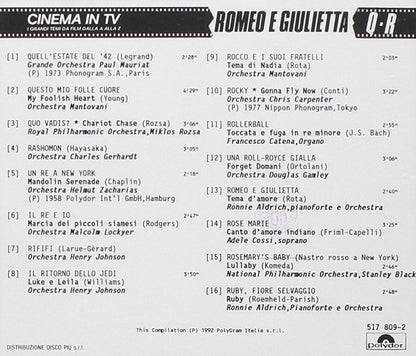 Cinema In Tv Vol.11 Romeo E Giulietta (Orchestra
