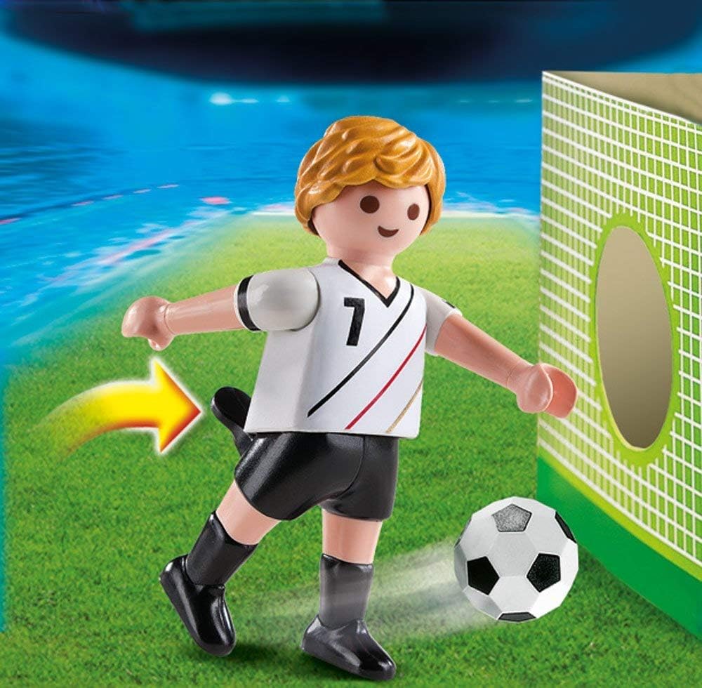 PLAYMOBIL 4729 - Calciatore Germania, Multicolore